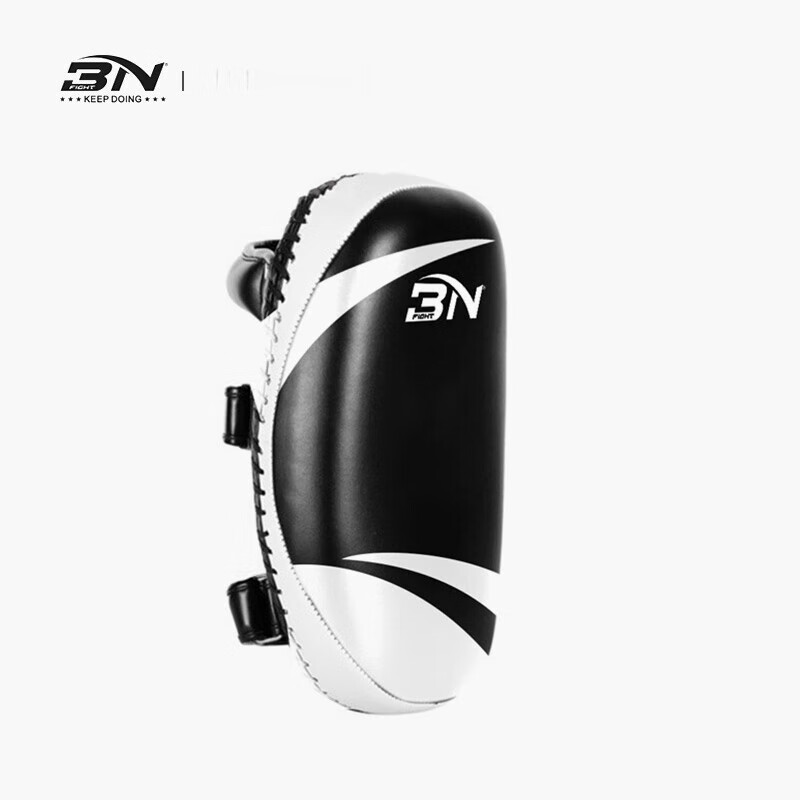 BN FIGHT腳靶拳擊泰拳散打搏擊腿靶踢靶格斗陪練訓(xùn)練靶具器材 白色-單只【不分左右】