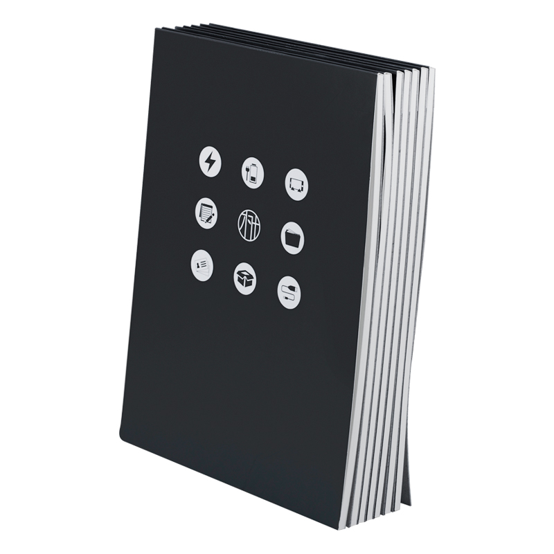 deliments 无线充电经理夹 a4尺寸 多功能记事本 商务会议文件夹 企业