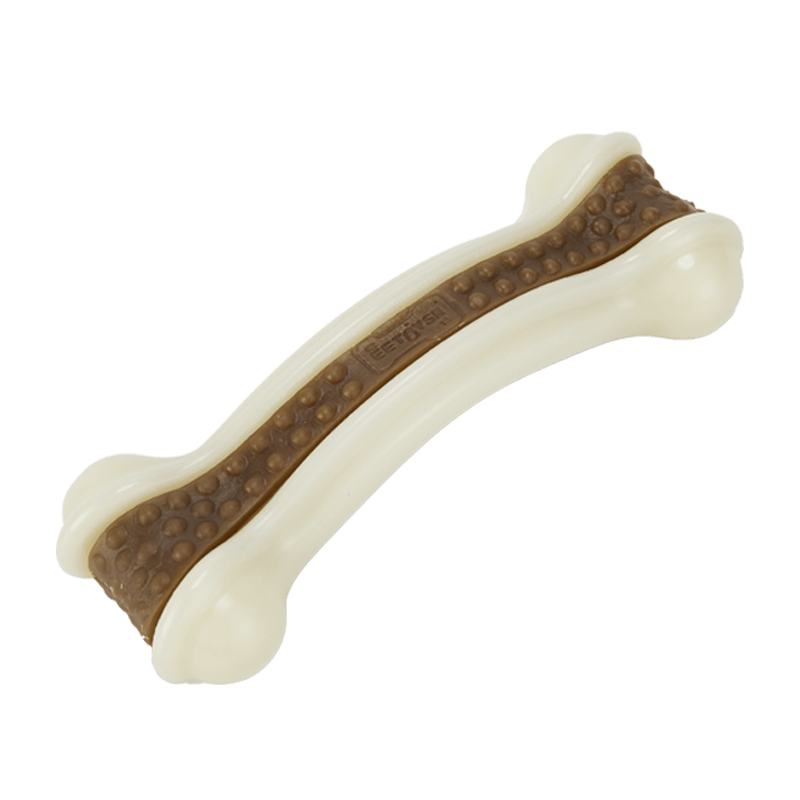 宜特（eetoys）狗狗玩具仿真造型磨牙耐咬能吃能玩狗狗零食洁齿释放压力防拆家宠物玩具 【恒牙护理】小号弯骨使用感如何?