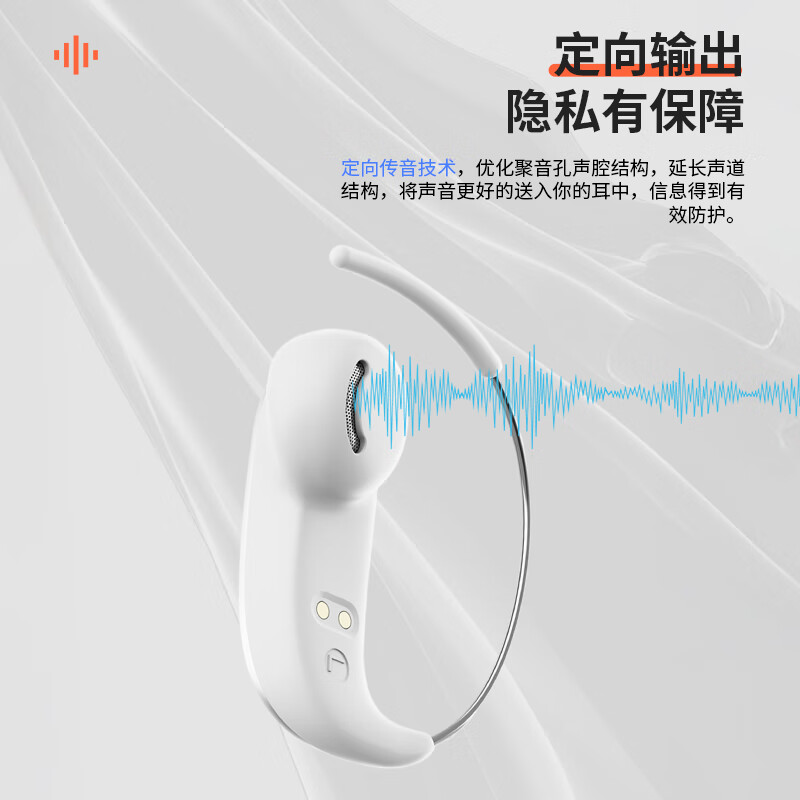 象鼻子2025新品象鼻子联名大怪兽微入耳式6.0deepseek智能AI翻译耳机D78 黑色 送AI激活码