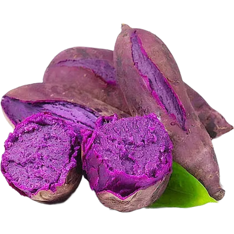 京鲜生广西紫罗兰紫薯 4.5斤装 单果50-150g 新鲜地瓜 源头直发包邮