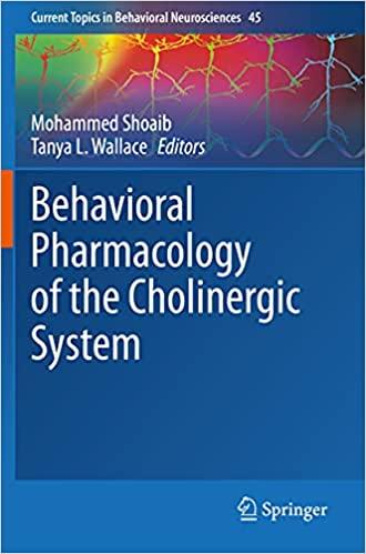 预订 胆碱能系统的行为药理学 behavioral pharmacology of the chol