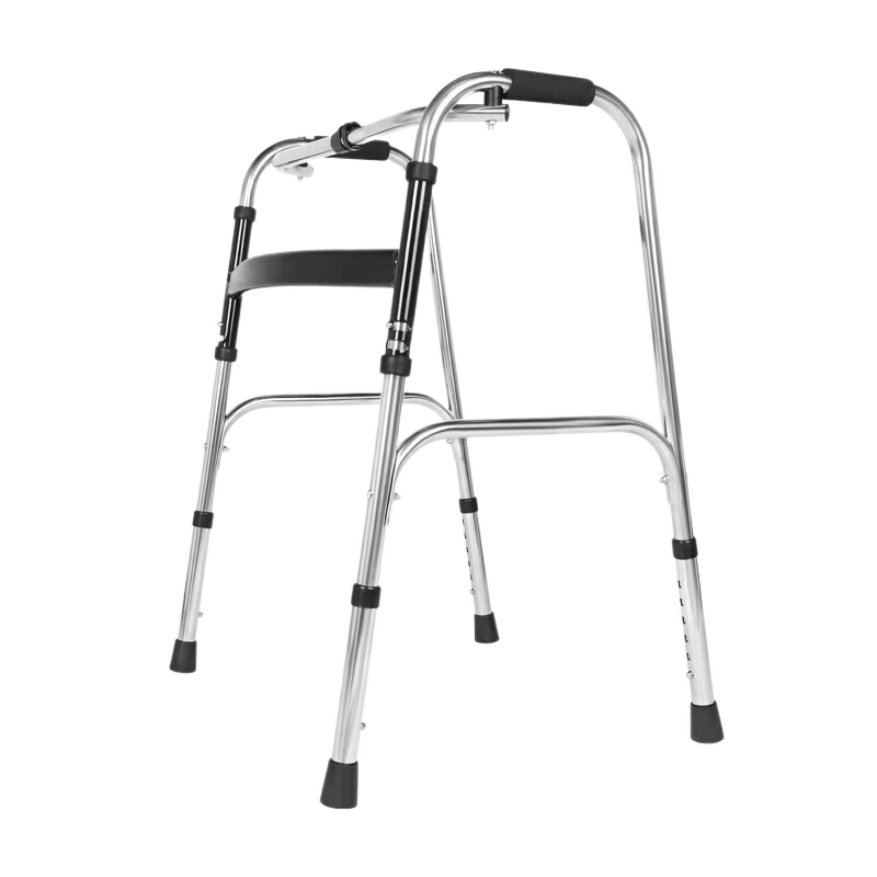 冠愛(GUANAI)醫(yī)用助行器老人四腳康復(fù)拐杖殘疾人行走輔走器下肢不銹鋼輔助助行 醫(yī)用助行器(經(jīng)濟輕便款)