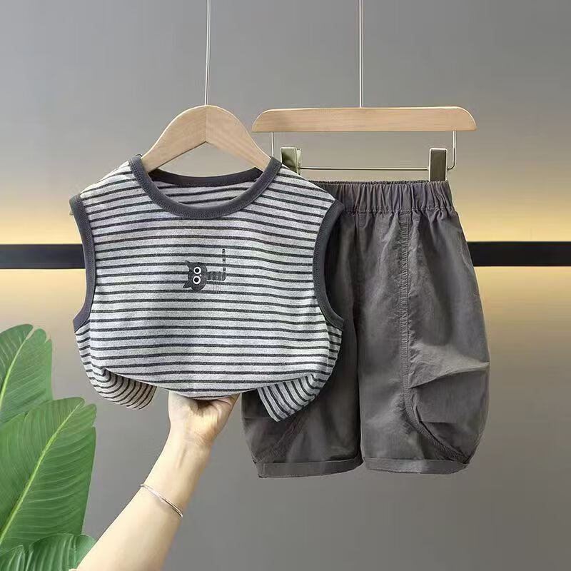 ��СӰ HELLO YING��ͯ��װ��װ2025�¿��ͯ���б��ı���˧����˧�ļ����������׳� èè���������� 80 cm