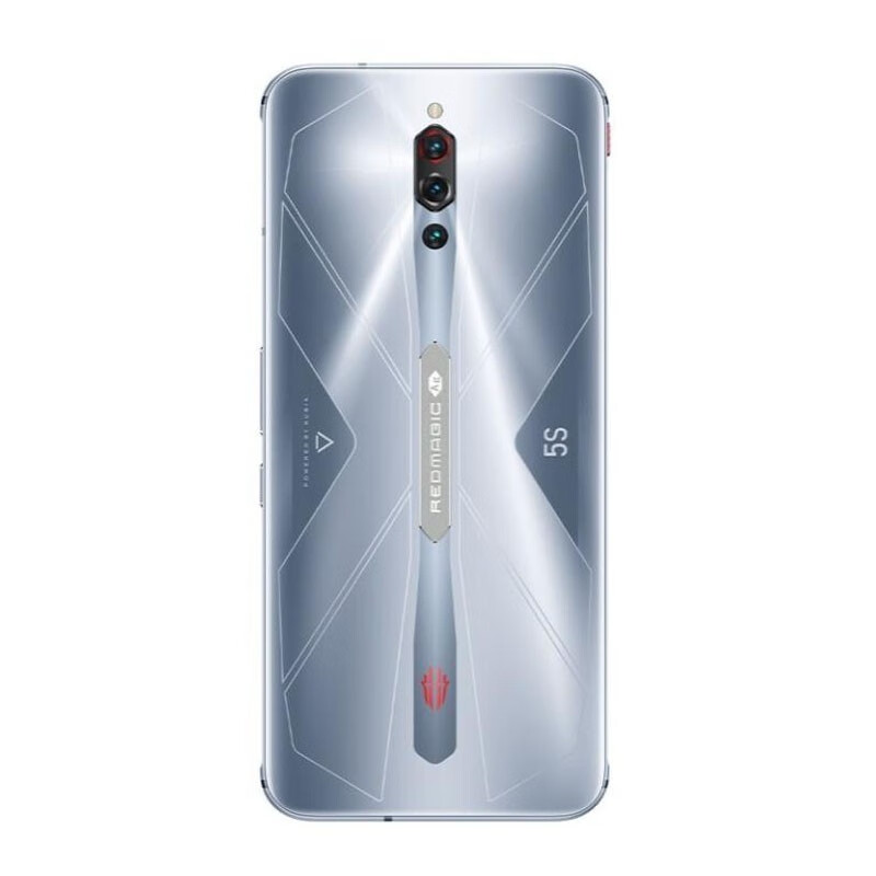 努比亚（nubia）/努比亚 红魔5S 电竞5G游戏手机 骁龙865 144Hz通 手机 冰封银翼 5G通_套餐一__8+128GB