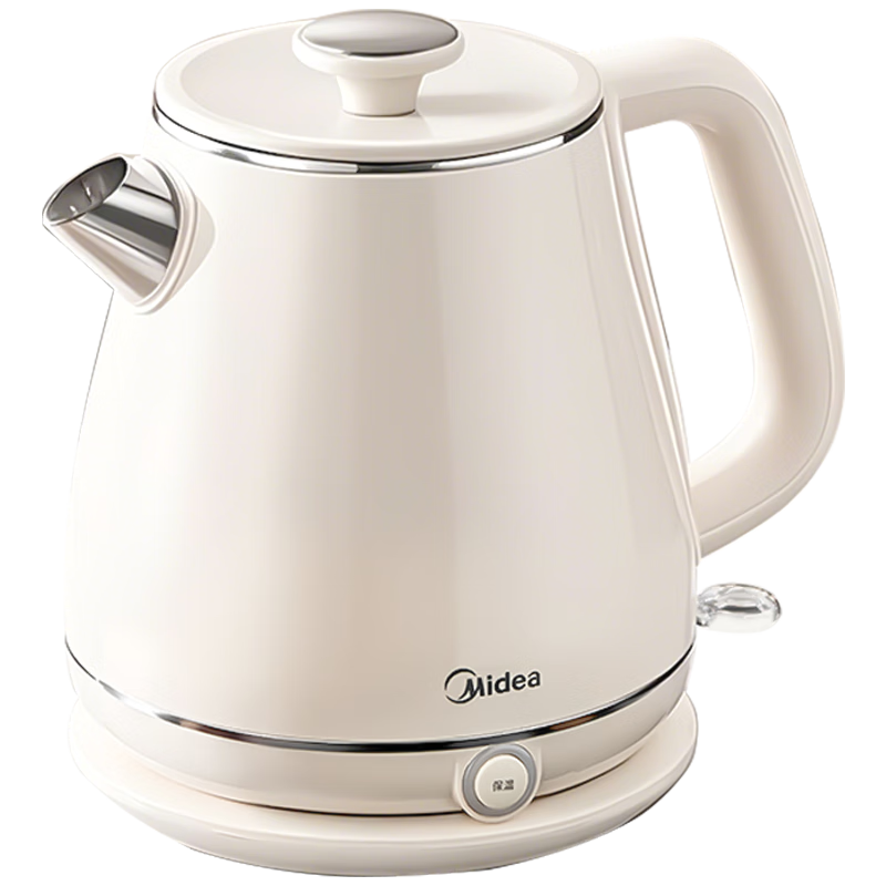 美的（Midea）电热水壶家用烧水壶自动断电保温一体 1.8升大容量母婴级316L不锈钢保温全自动恒温壶 SH60-Q