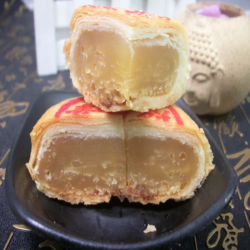潮汕色新潮中秋月饼潮州黑绿豆沙中秋礼盒泡扑糕点潮汕月饼 礼盒乌
