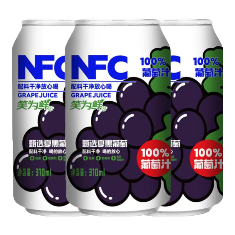 ���ϱ���100%NFCƻ��֭����ե��֭����0���Ӽ� NFC100%����֭310ml*8ƿ 14.9Ԫ
