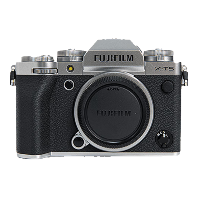 富士（FUJIFILM）富士XT5 X-T5 专业微单数码相机 高清6K Vlog直播摄影摄像照相机 X-T5 灿烂银 单机身 不含镜头 官方标配（含机身+电池+肩带）