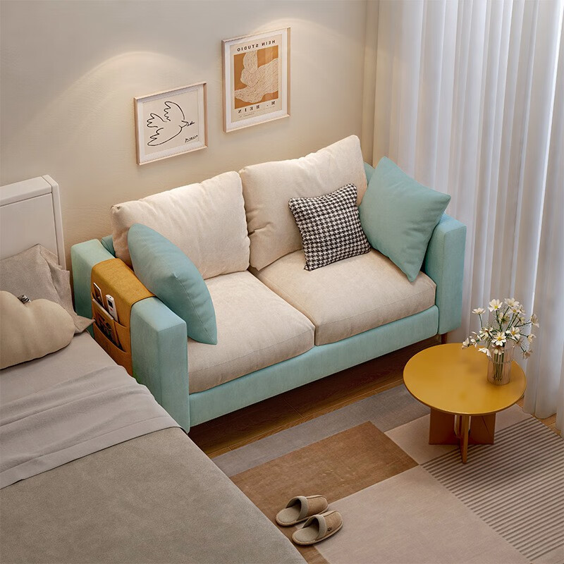 生活乐章沙发床两用出租屋小公寓简易单双人三人小户型客厅懒人沙发椅