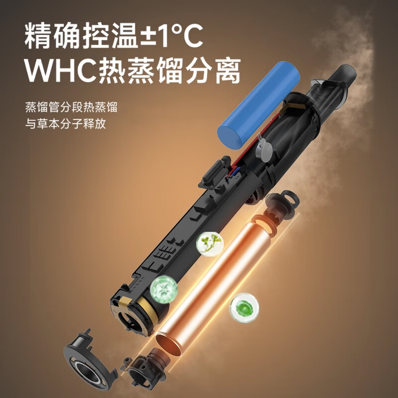 温致【新品上市】WONZ/草本热激发熏蒸净化器S2细支智能过滤烟嘴送礼 S2【丹枫红】-细支