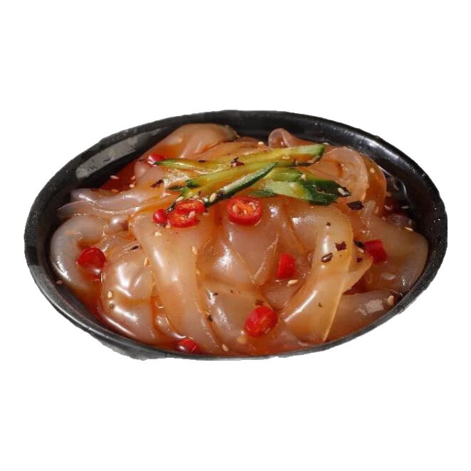 正宗东北大拉皮凉拌粉皮凉粉鲜湿即食水晶粉批发正宗凉菜水晶拉皮 拉皮200g*2袋