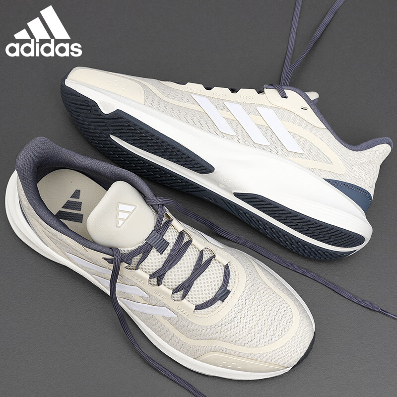 阿迪达斯（adidas）男鞋子2026夏季运动鞋男士减震训练跑步鞋新款网面透气旅游休闲鞋 JP9792【尺码偏大，建议拍小一码】 42