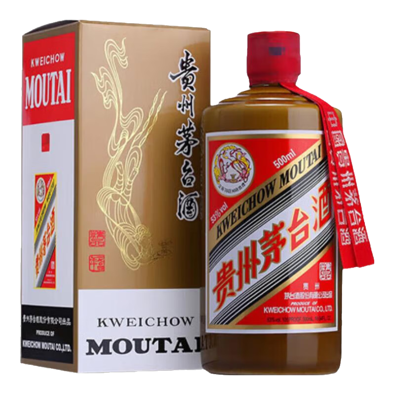 ę́��MOUTAI������/��Ʒ��΢覡� �����Ͱ׾� 53�� 500ml 53%vol 500mL 1ƿ ��Ʒ