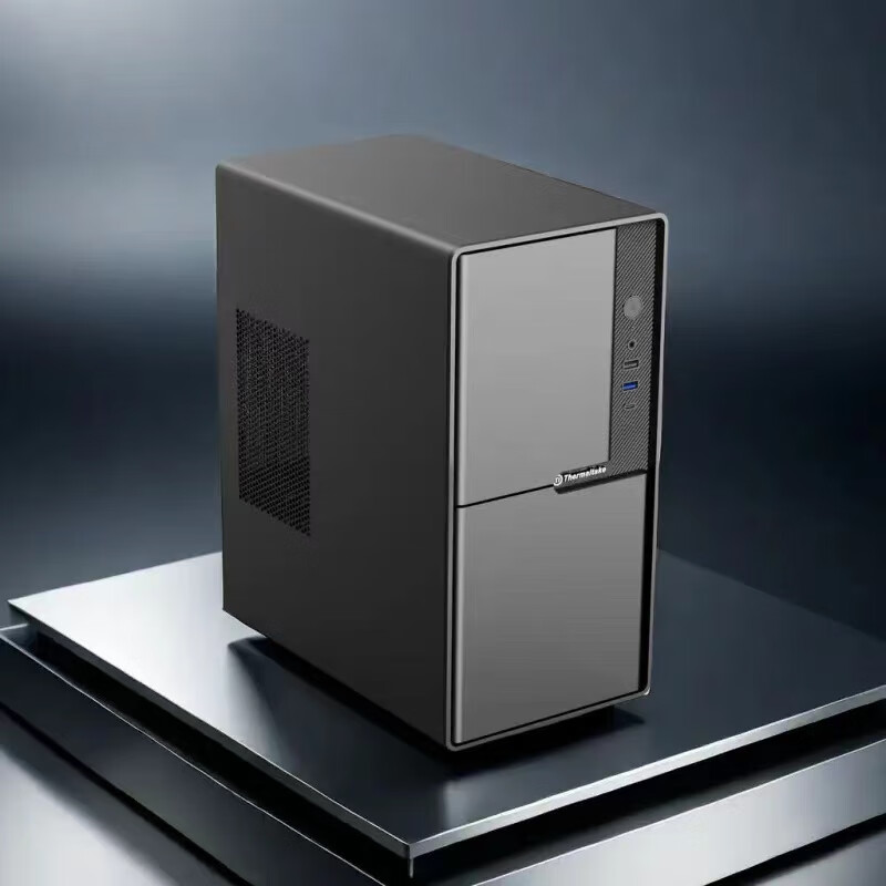 Thermaltake（Tt）Tt途腾金刚MINI电脑主机箱防尘台式游戏水冷M-ATX电竞机箱 Tt途腾金刚MINI