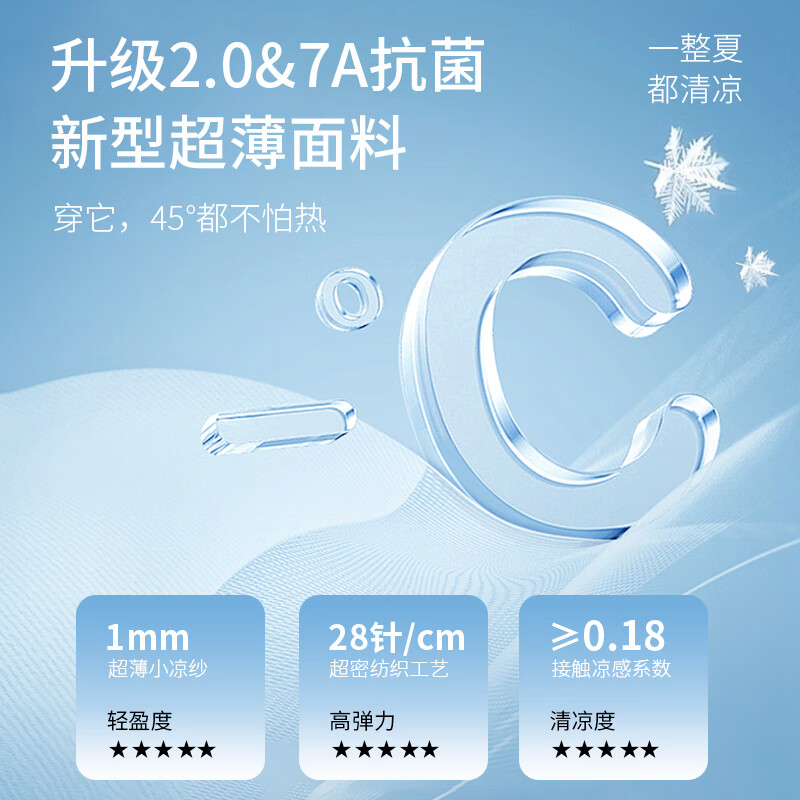 猫人女文胸隐形无痕亲肤透气软支撑自然提拉防下垂女士内衣7A抗菌 冰丝凉感【1件装】奶肤色 均码 【高弹性】