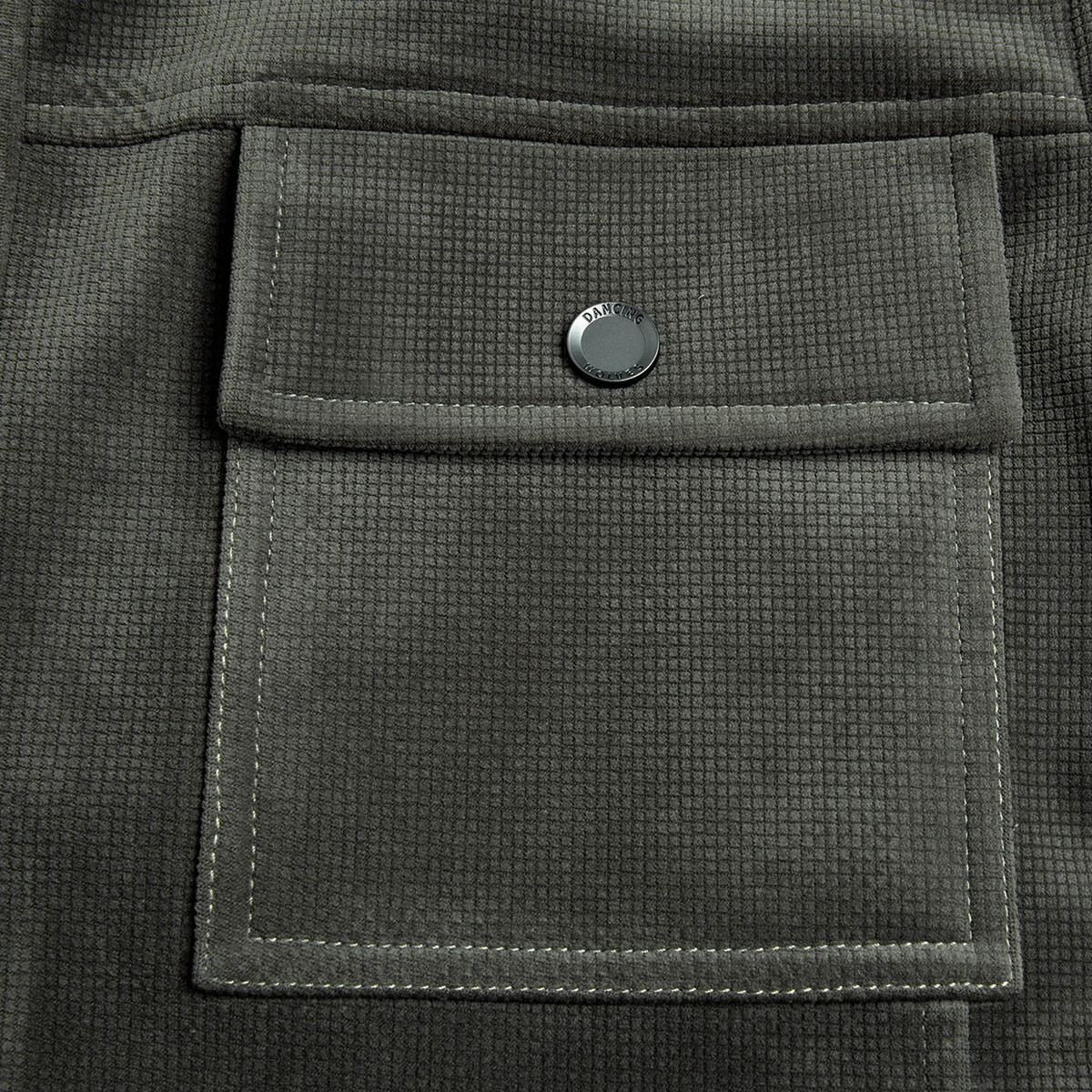 与狼共舞羽绒服男2025冬季新款轻薄翻领休闲百搭防风保暖外套男装 深绿 XL (180)
