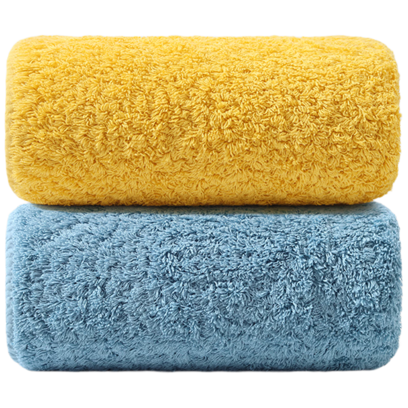 无印良品毛巾10A级抗菌新疆全棉175g加厚100%纯棉2条装A类情侣高档大毛巾