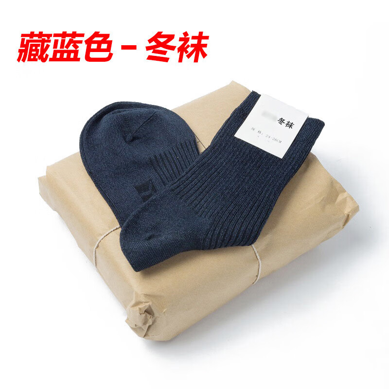 寻战鹰军夏袜子制式袜子男袜棉耐磨吸汗透气耐磨冬袜弹力袜军训袜 冬袜(藏蓝色10双)S级防臭袜 大码(43码及以上)