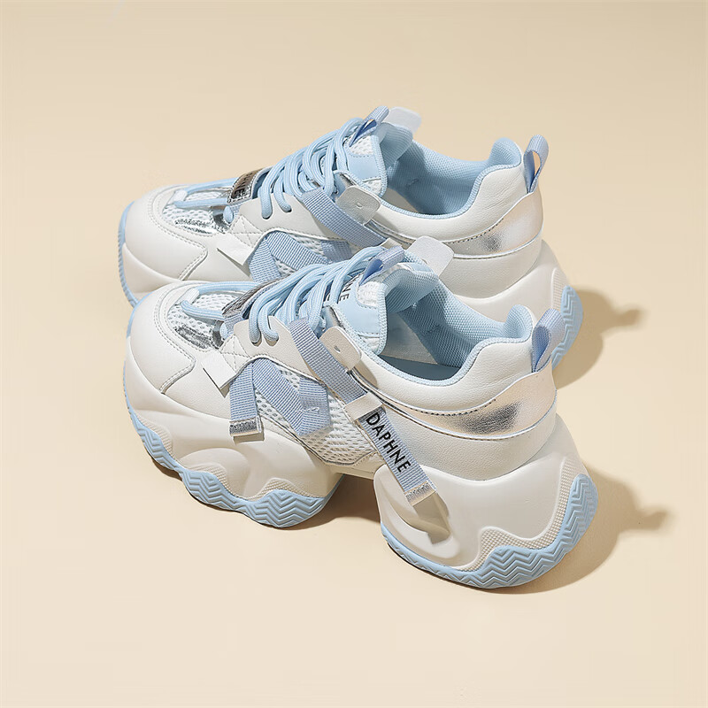 ���ڲ�������ܽ�������ϵ�ЬŮ2025�ļ��¿��ɸ�С��Ь���߰ٴ��������˶�ЬŮ ����ɫ ��6.5CM�� 35