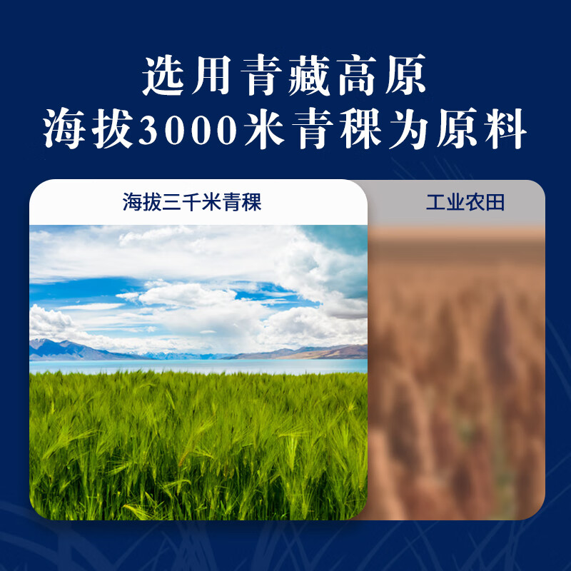 天佑德【中秋礼品】青稞酒 升级版海拔3000 清香型白酒 青海特产 送礼 52度 500mL 6瓶 整箱装