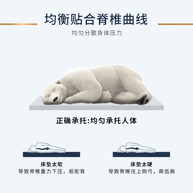 斯林百蘭（Slumberland） 黃麻棕乳膠彈簧床墊硬墊護脊 安睡椰夢(mèng) 套裝 【防螨護脊】（232cm）偏硬 1500mm*2000mm