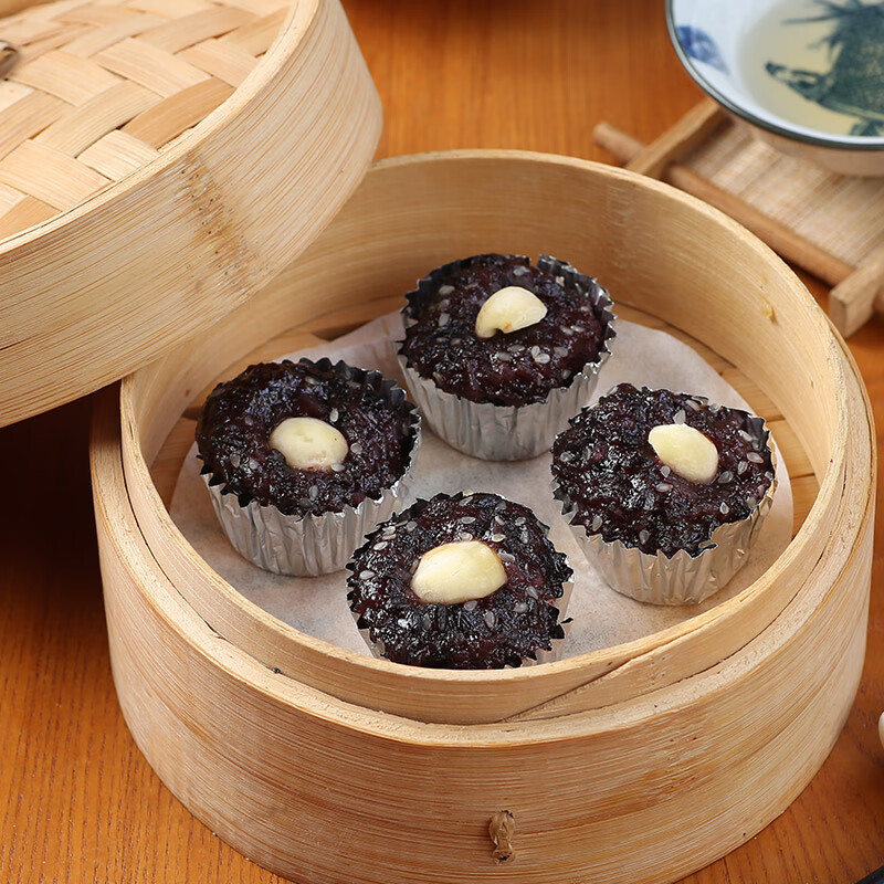 阿诺【59元选8袋】早餐面点小吃点心任选组合加热即食方便黑米糕发糕 黑糯米糕 360g*1袋 共12个