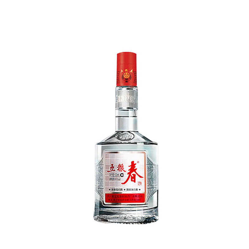 五粮液 浓香型白酒 礼盒装 500ml 35度 2瓶 五粮春2021年产 年份老酒