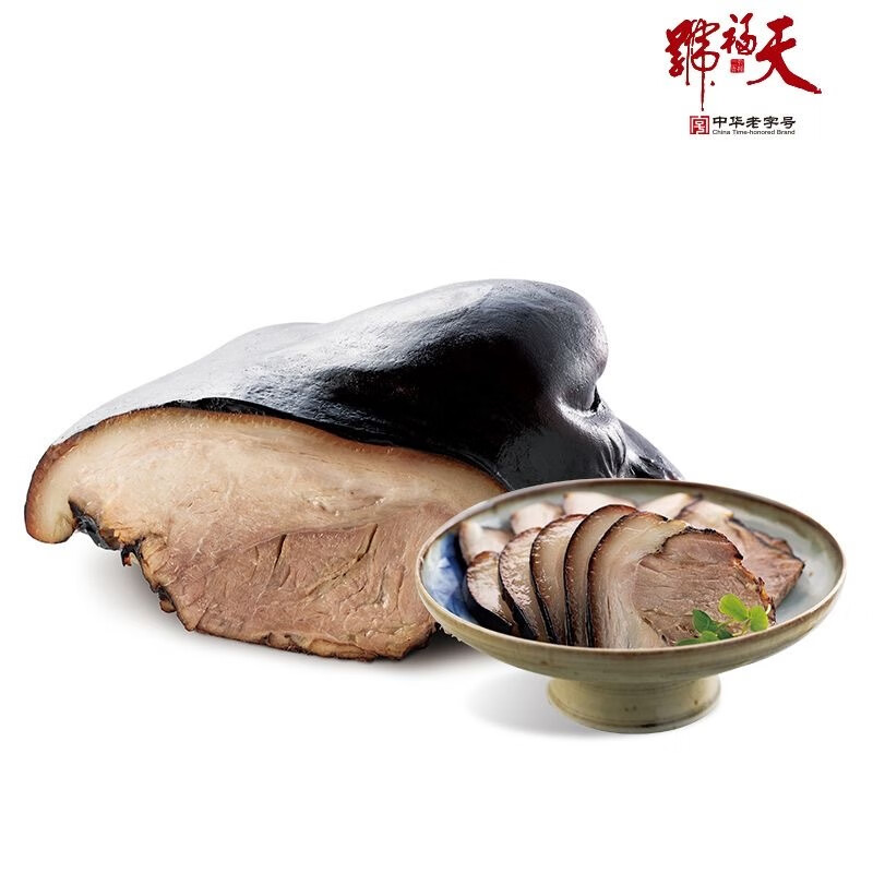 天福號醬肘子100g真空熟食新鮮北京特產(chǎn)豬肉醬鹵肉保質(zhì)期21天 100克*10袋【1000克】