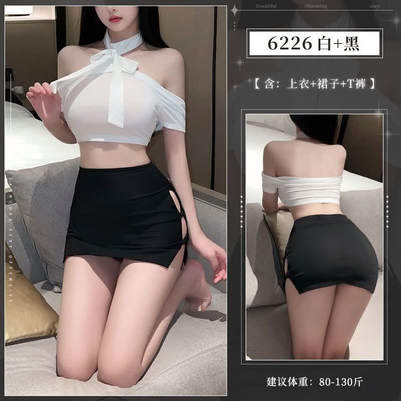 芳透御姐后妈妩媚攻速战袍温婉恋人性感秘书制服包臀裙诱惑角色扮演co 知性秘书包臀裙 均码