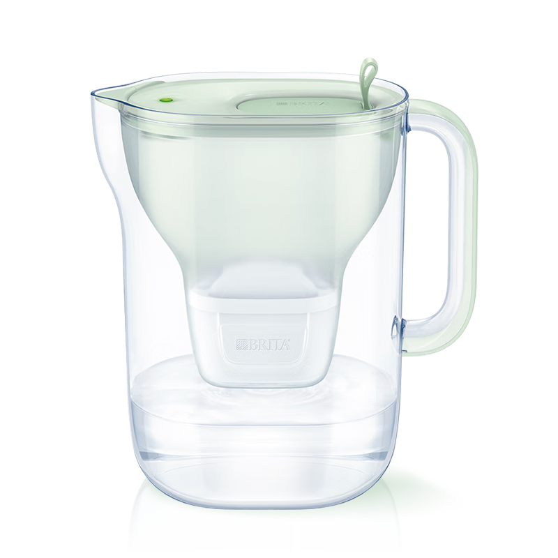 碧然德【新款上市】家用滤水壶 净水壶 Style eco系列 3.5L（柔雾绿）+PRO版滤芯2枚 环保加固包装