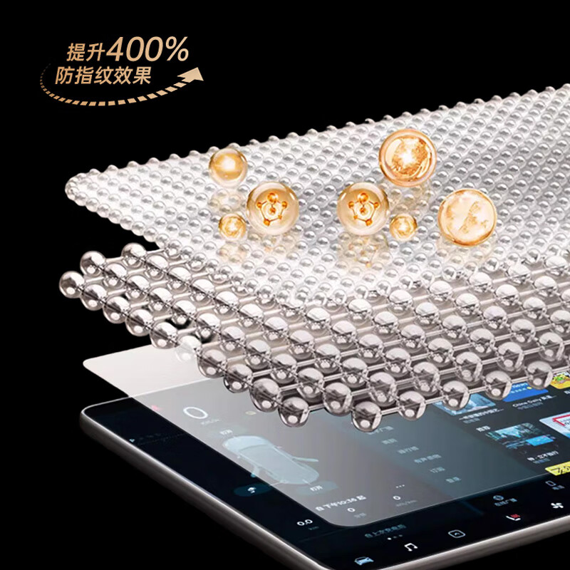 JPLAYER25款比亚迪元plus专用屏幕钢化膜中控导航屏幕内饰保护贴膜新 25款元PLUS【15.6导航+仪表】磨砂版