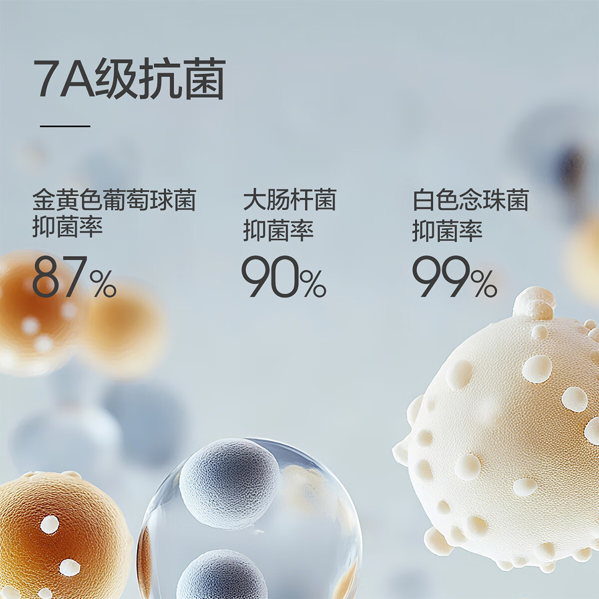 意尔康【7A抗菌】中筒袜休闲男袜子舒适透气吸湿男士商务袜送父亲 3双装 黑色*1灰色*1深蓝*1