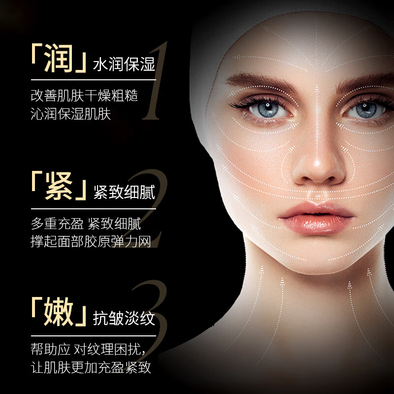 花月情三型重组胶原次抛双抗抗皱精华液去黄抗皱去暗沉提亮肤色抗氧抗糖 (III型)(14天抗皱)1.5ml*30支