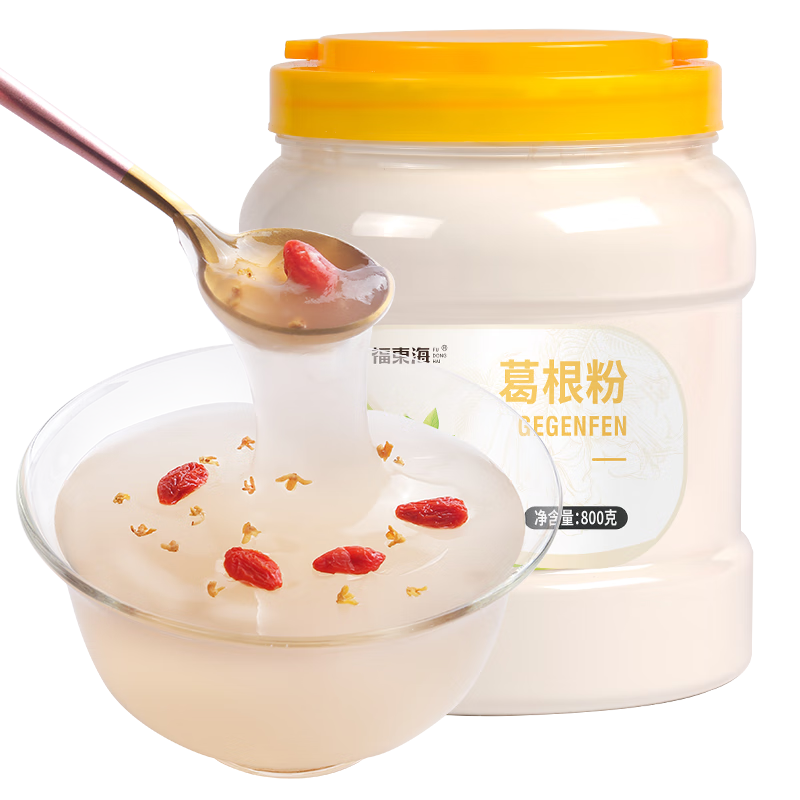 福東海 葛根粉800克 深山葛粉 純正五谷天然雜糧粉飽腹即沖早餐谷物粉