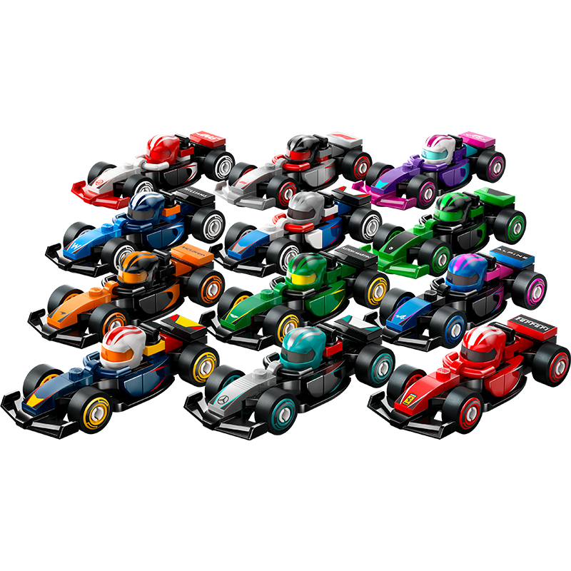 乐高（LEGO）积木拼装71049 F1赛车集结男孩女孩儿童玩具生日圣诞礼物