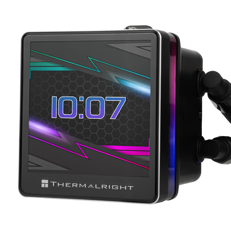 利民（Thermalright）(利民) 苍穹视界3.4英寸液晶屏一体式水冷散热器GV 240 ARGB BLACK GRAND VISION 240 ARGB BLA