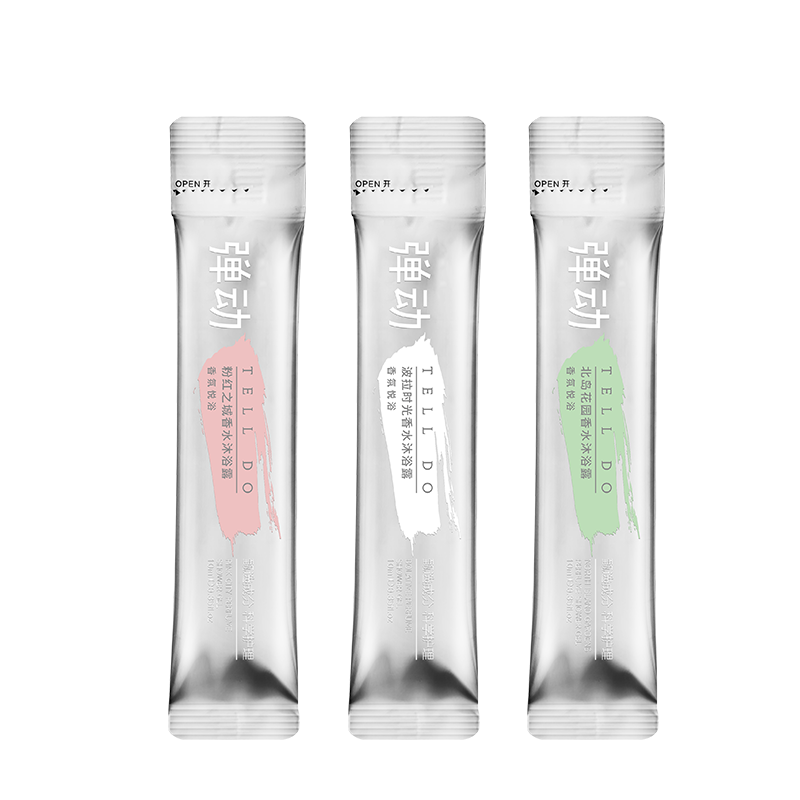 弹动沐浴露 香味持久留香保湿净澈舒养小样10ml*3