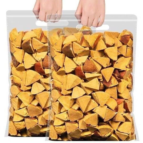 正宗橘红八仙果切片陈皮柚子参清凉润喉零食陈年化桔红果蜜饯化州 黄角八仙果500g