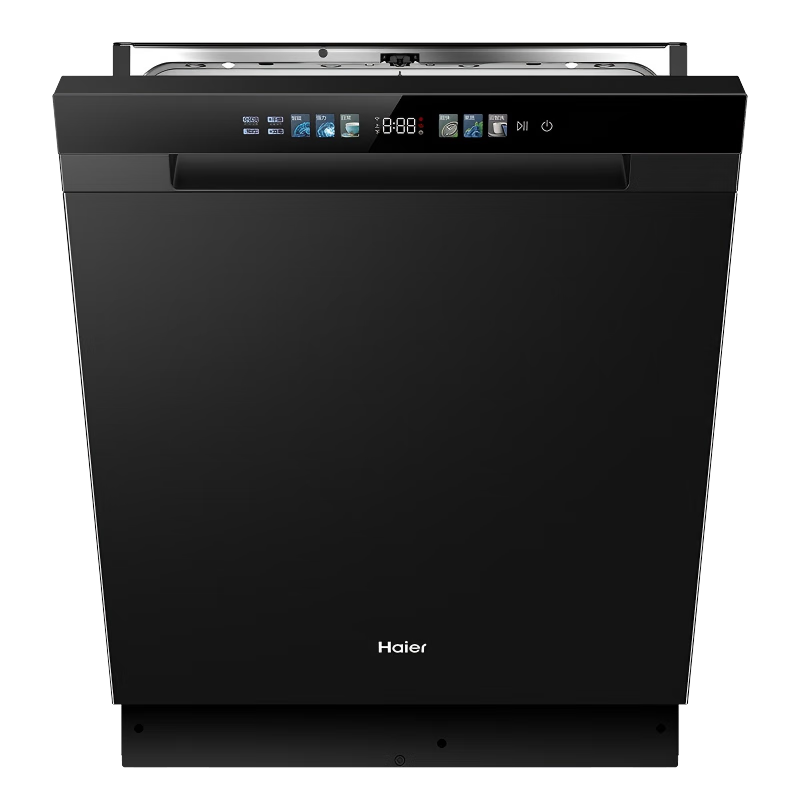 海尔（Haier）【双微蒸汽洗W30Pro旗舰版】洗碗机嵌入式 16套大容量一级水效80℃母婴级消杀分区洗EYBW16586GHU1