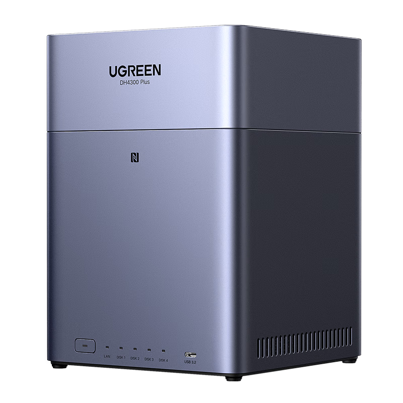 ����˽����DH4300Plus 8G��8T����λNAS����洢�����Ƽ�ͥӲ�̷������ֻ�NFCһ�������ֻ�ƽ������