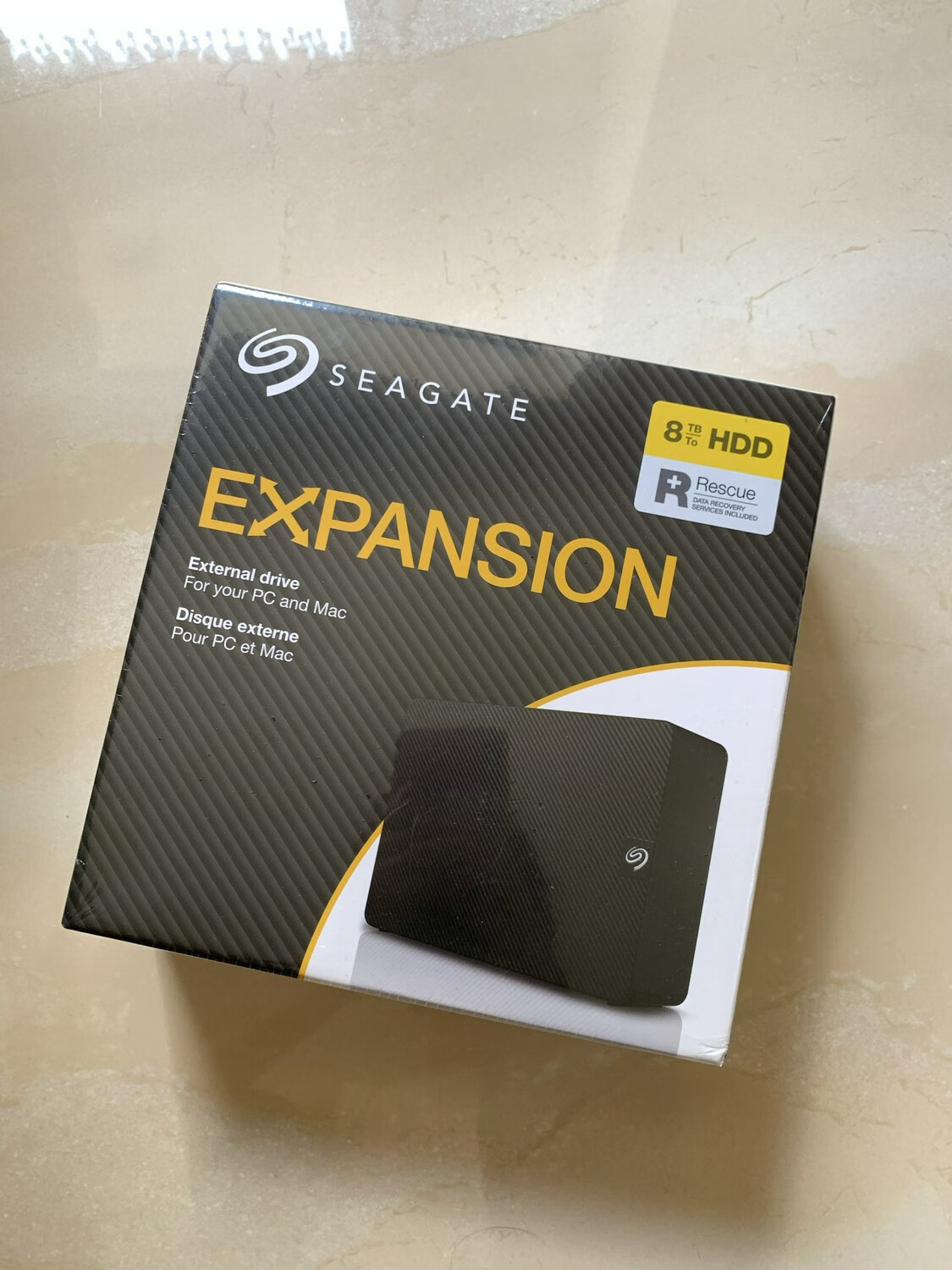 希捷新睿翼桌面移动硬盘8T大容量存储USB3.0高速 新睿翼国行8t 不含税 8TB
