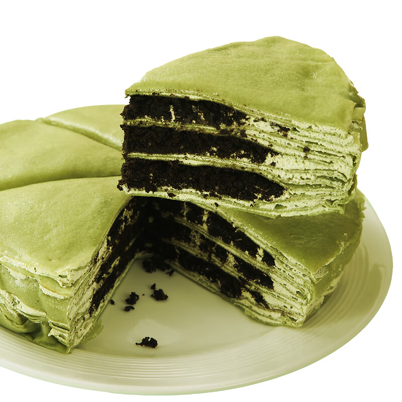 榴食喵猫山王榴莲千层蛋糕罐子生日盒子小蛋糕动物奶油甜品400g/盒共3盒 榴莲千层2盒+抹茶奥利奥1盒