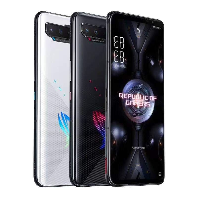 ROG华硕  游戏手机5S国行版3 2版谷歌5电竞游戏手机 全新ROG5s国行版12+128白色