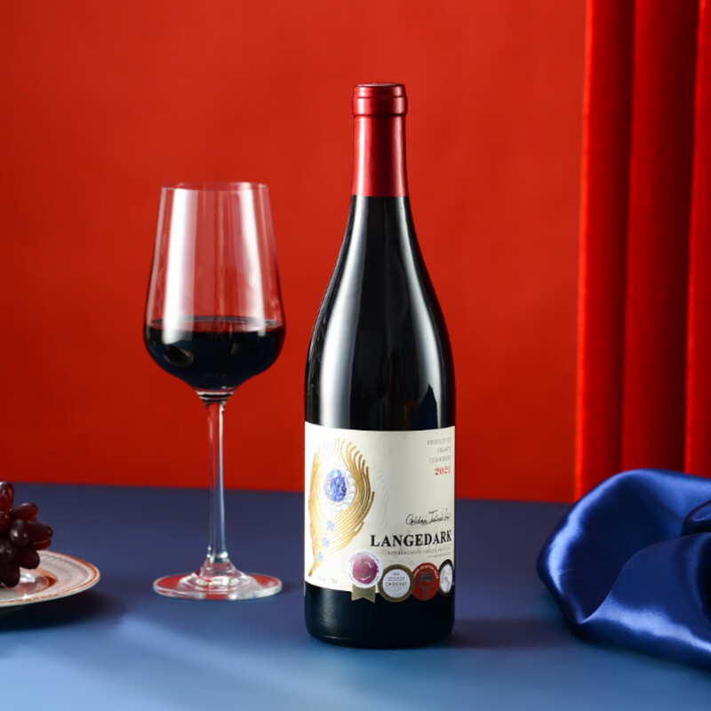 法曼堡法国原瓶进口红酒拉格德克金尾鸢干红葡萄酒橡木桶AOP级送礼 整箱 品牌精选-750ml*2支装