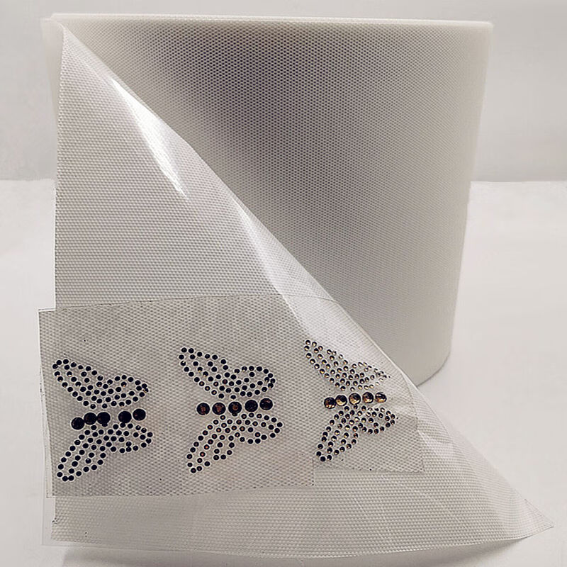 耐高温烫钻烫纸定位助烫胶纸牢固粘贴印花转印纸隔热胶膜服饰配件 烫纸40公分宽一卷100米