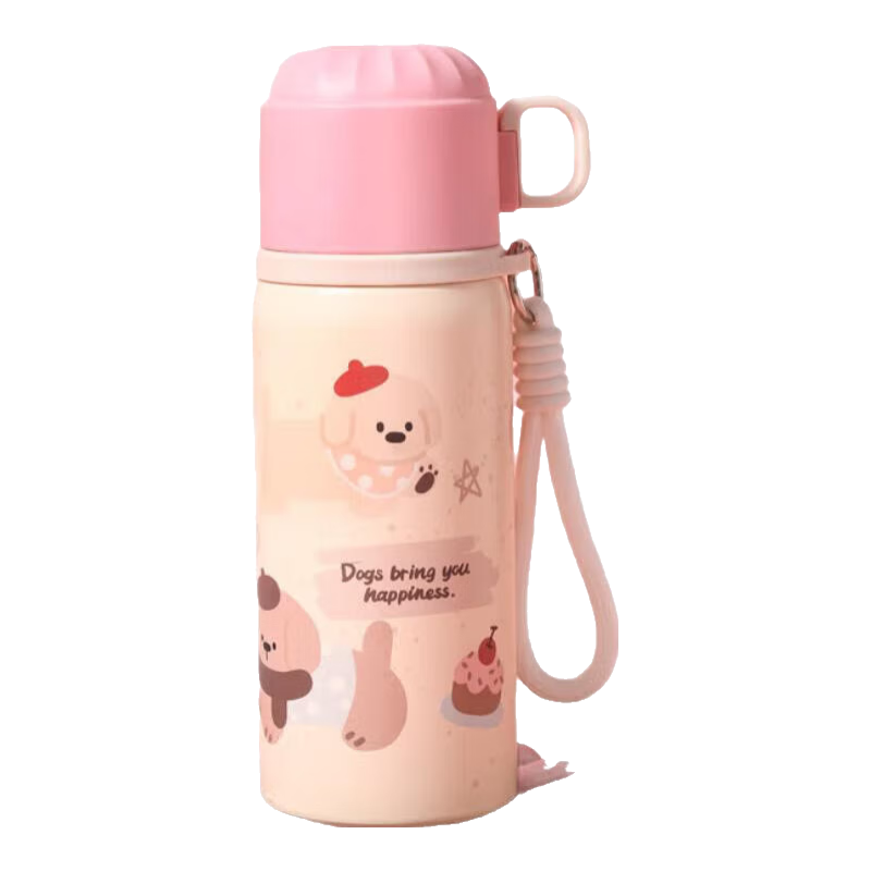 �ɰ���ͯ˫�����±� 316Ů������ֵ���ܱ� ѧ����ѧר��ˮ�� ˫����-���ҷ� 450ML 14.99Ԫ