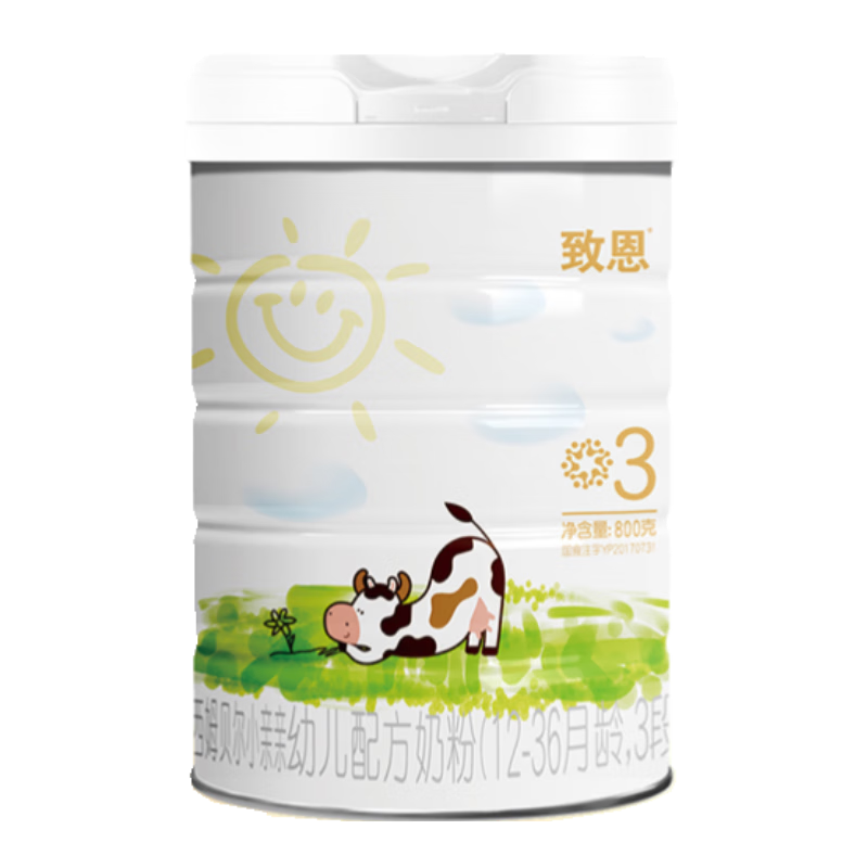 贝因美 致恩 幼儿配方奶粉12~36月 3段三段 800克