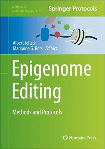 【预订】epigenome editing