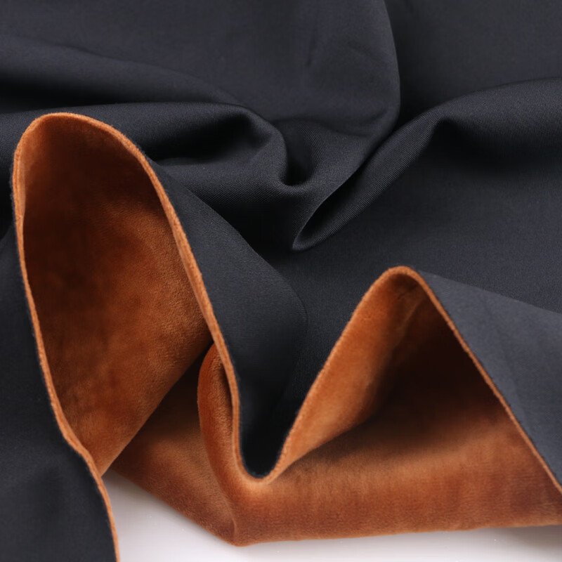 妙普乐冬季加厚加绒布料秋冬直贡呢面料复合超柔加绒加厚保暖打底裤